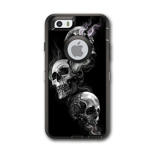  Glowing Skulls In Smoke Otterbox Defender iPhone 6 Skin