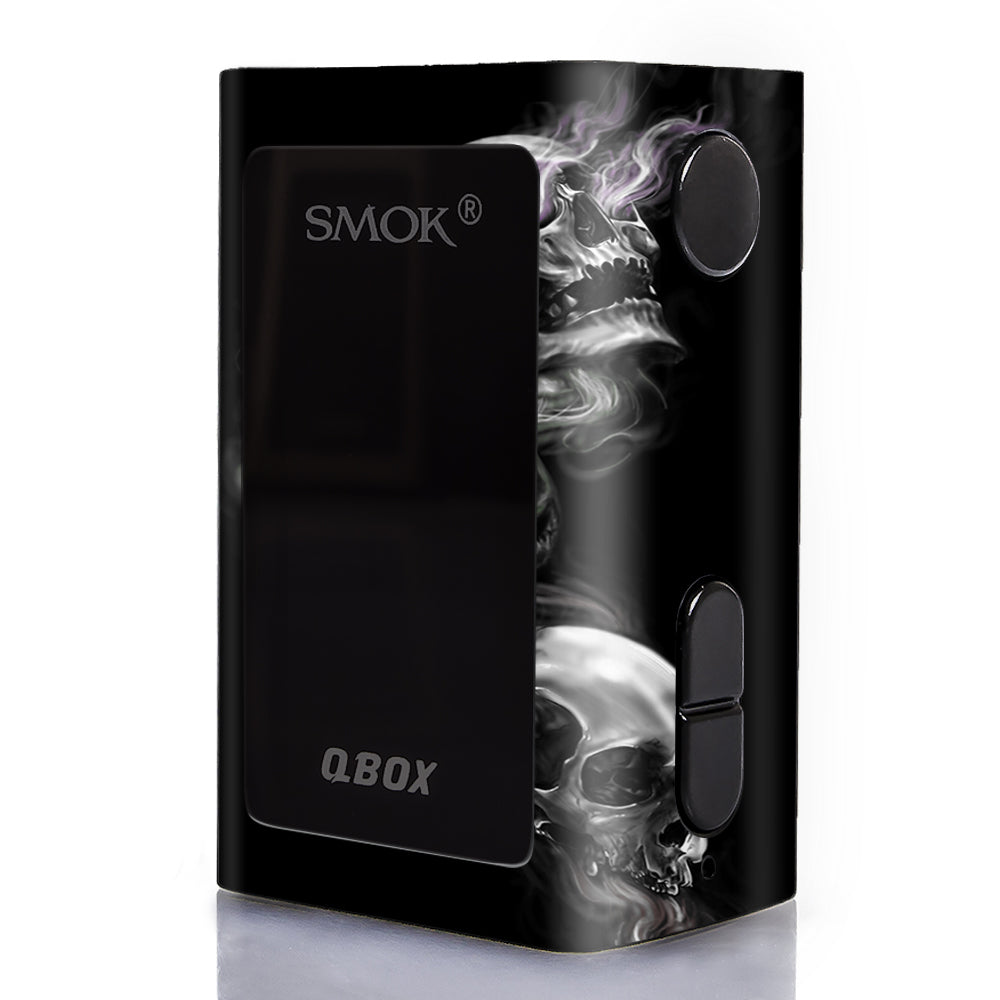  Glowing Skulls In Smoke Smok Q-Box Skin