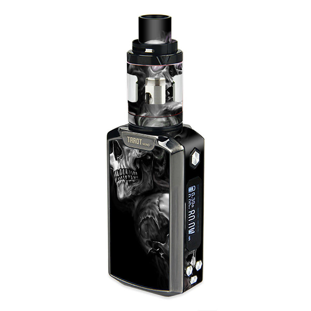  Glowing Skulls In Smoke Vaporesso  Tarot Nano Skin