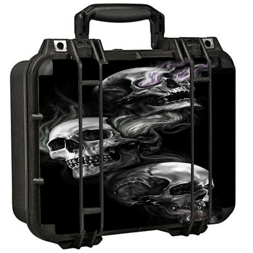  Glowing Skulls In Smoke Pelican Case 1400 Skin
