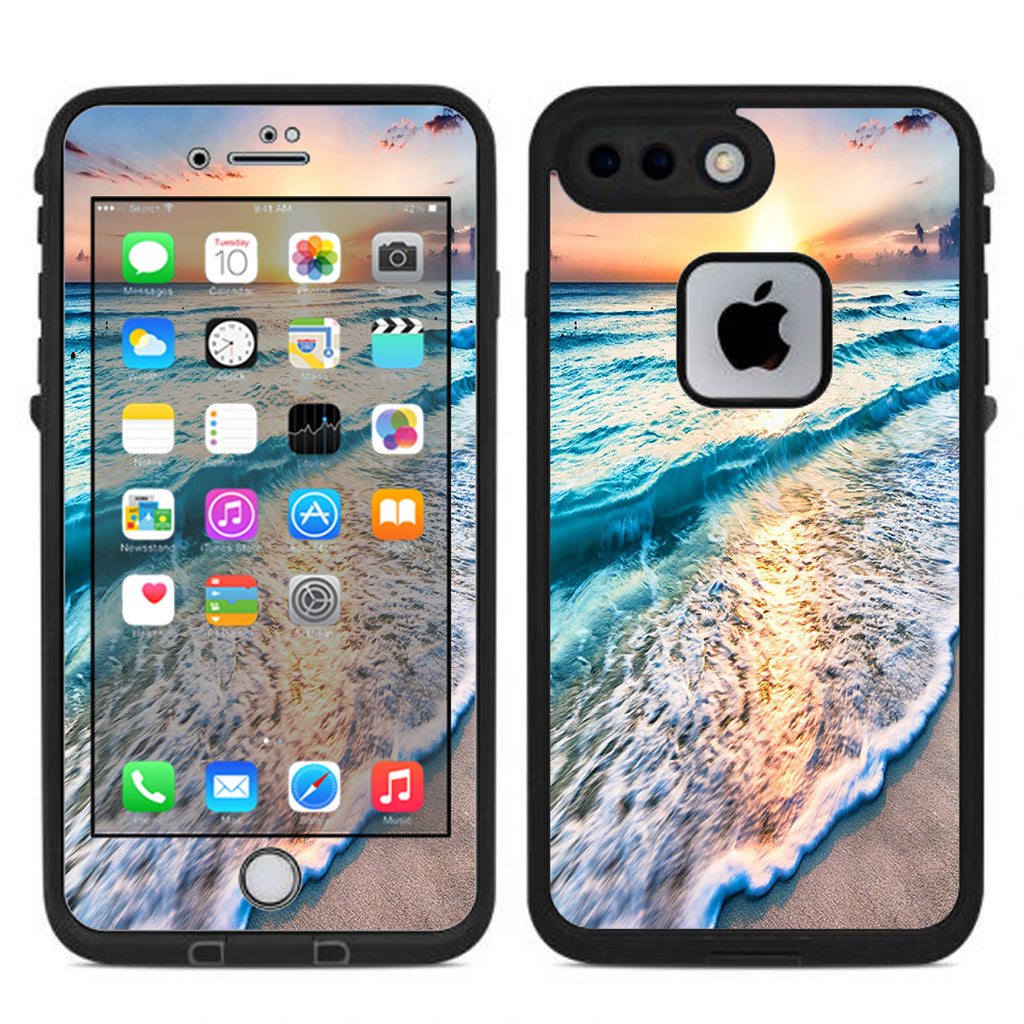  Sunset On Beach Lifeproof Fre iPhone 7 Plus or iPhone 8 Plus Skin