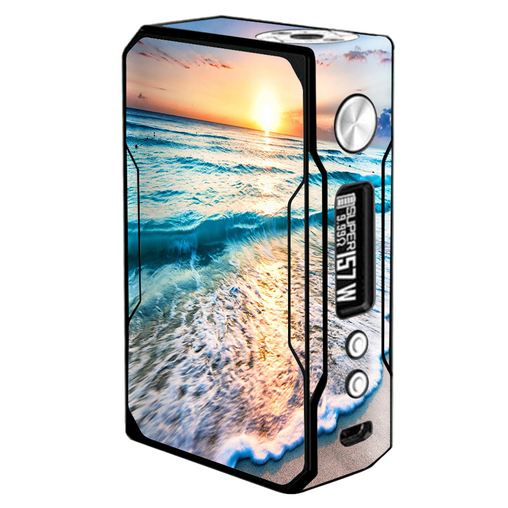  Sunset On Beach Voopoo Drag 157w Skin