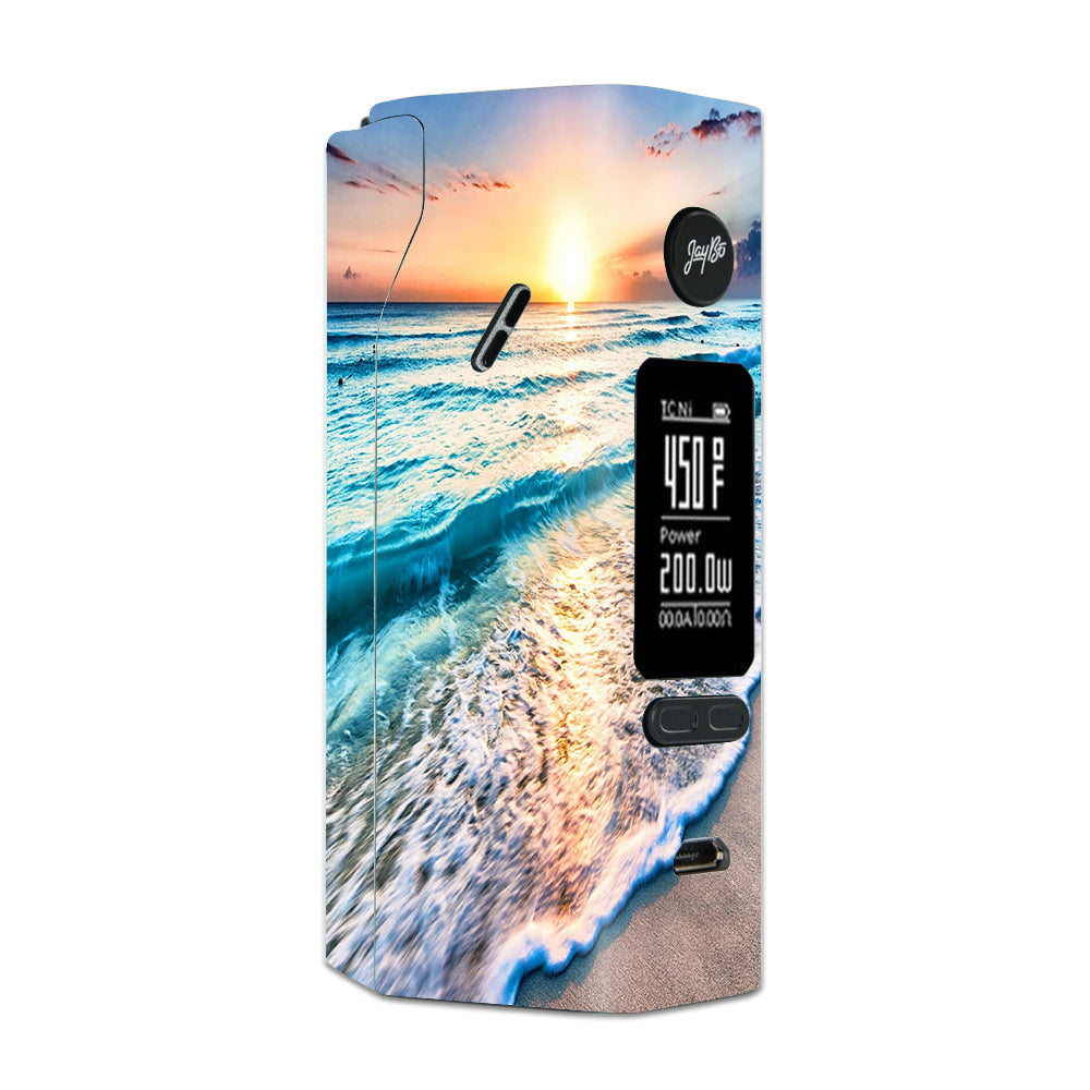  Sunset On Beach Wismec Reuleaux RX 2/3 combo kit Skin
