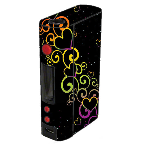  Trail Of Glowing Hearts Kangertech Kbox 200w Skin