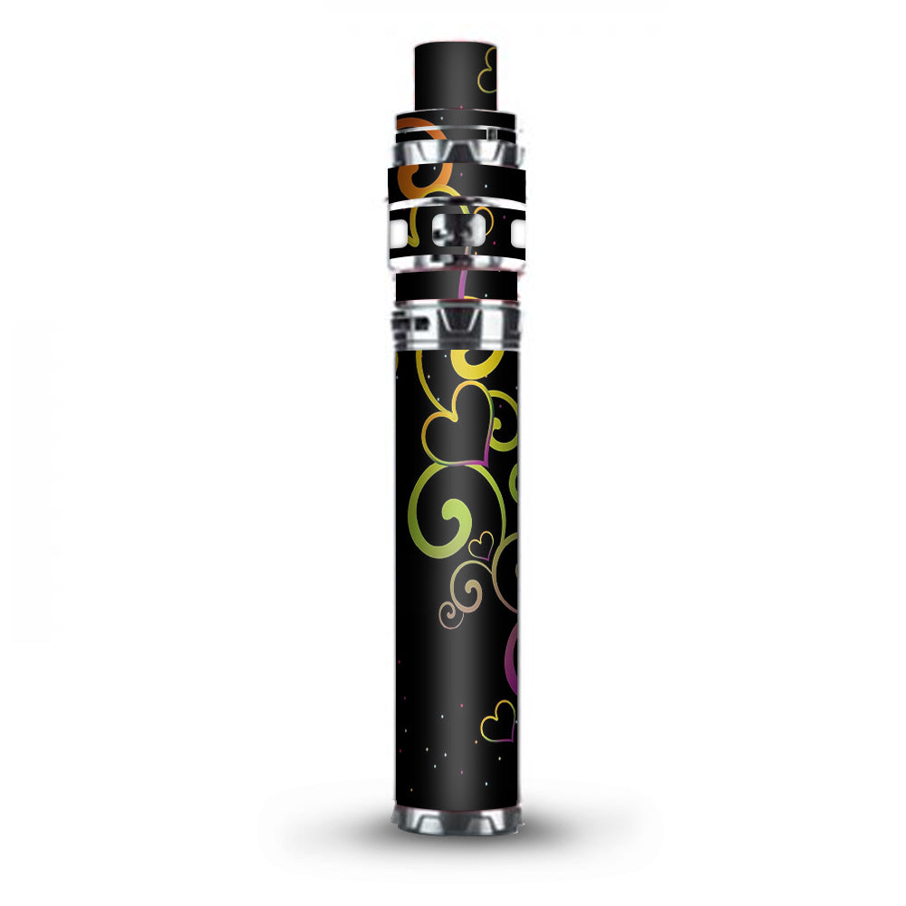  Trail Of Glowing Hearts Stick Prince TFV12 Smok Skin