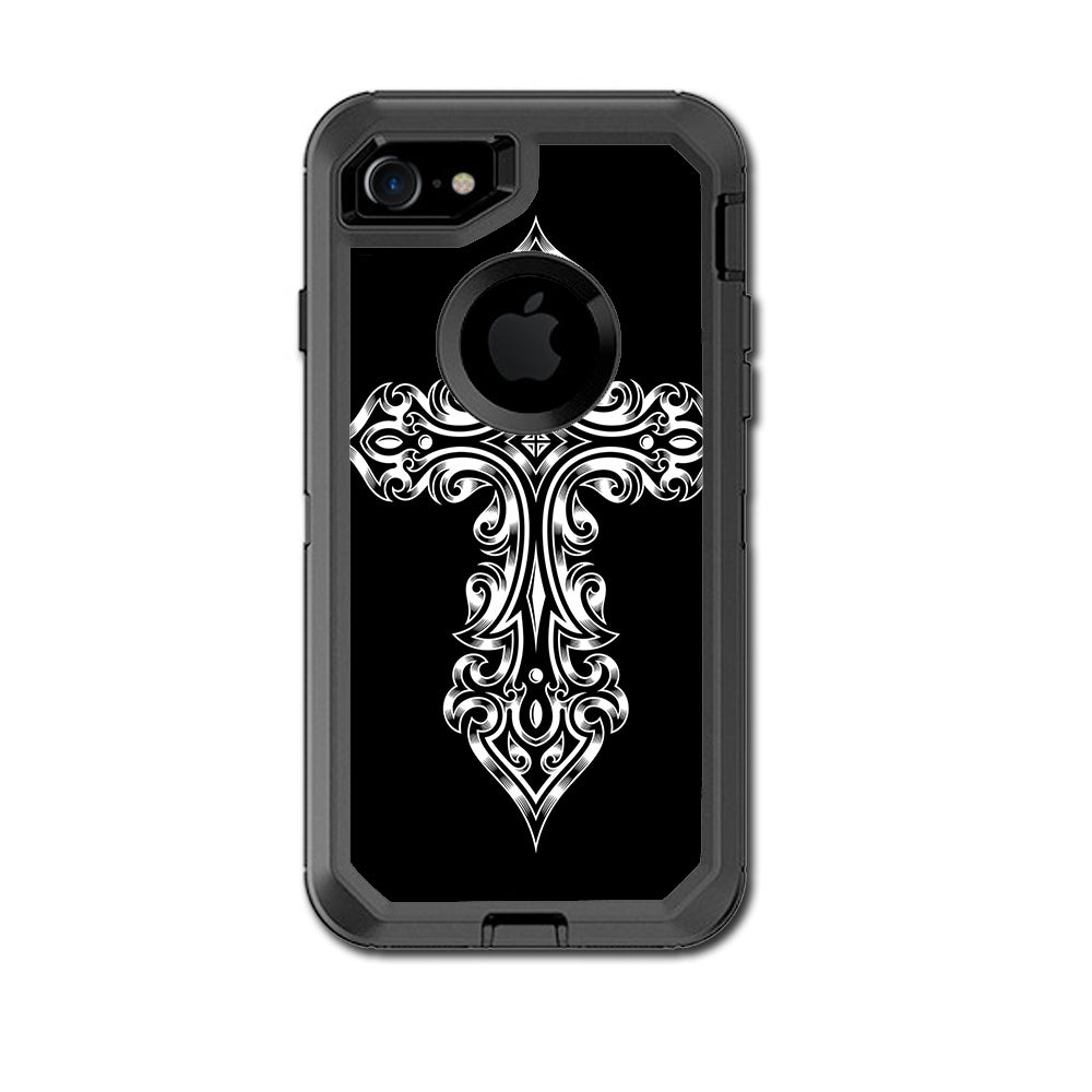  Tribal Celtic Cross Otterbox Defender iPhone 7 or iPhone 8 Skin