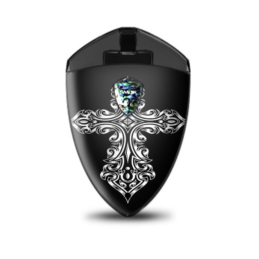  Tribal Celtic Cross Smok Rolo Badge Skin