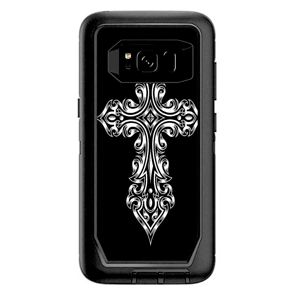  Tribal Celtic Cross Otterbox Defender Samsung Galaxy S8 Skin
