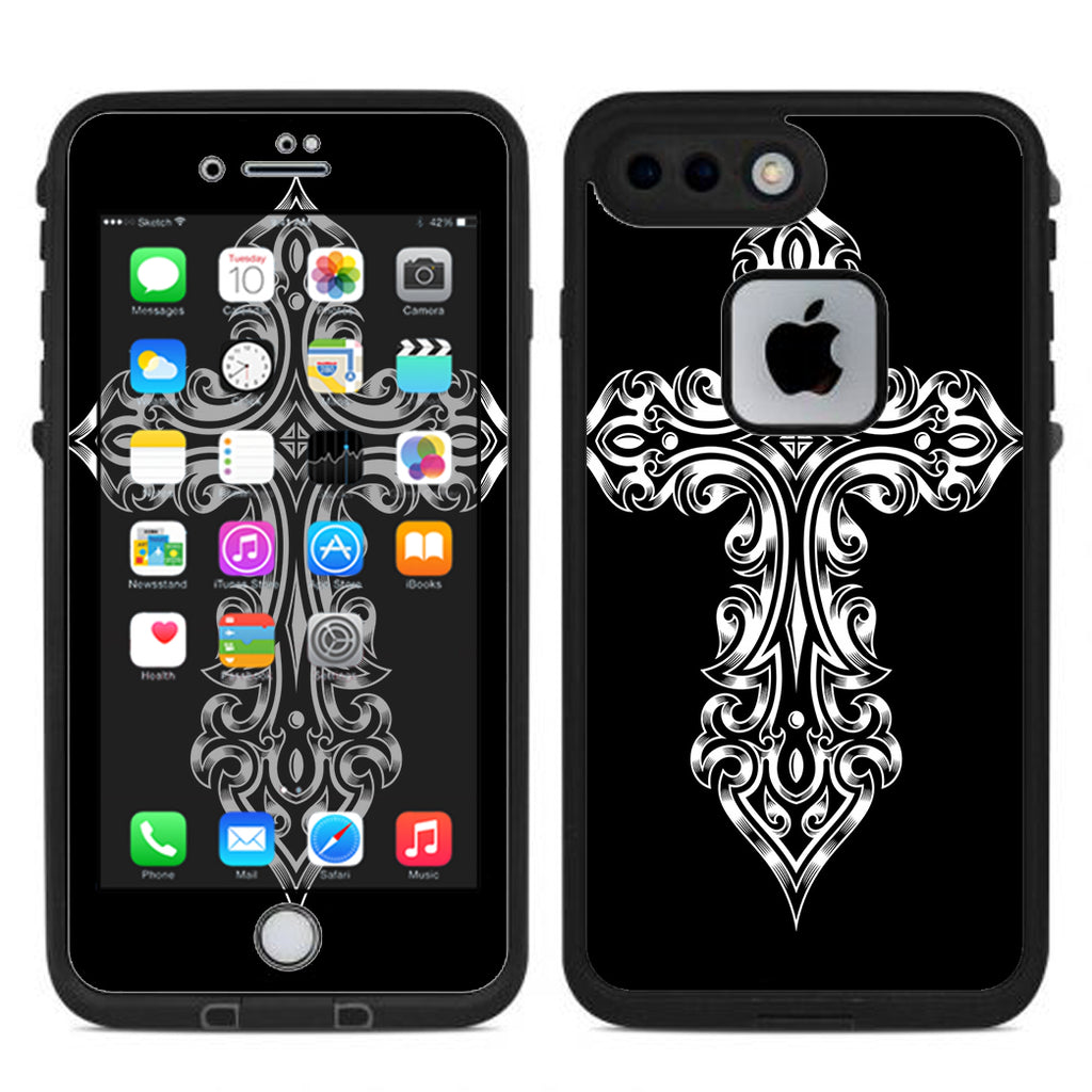  Tribal Celtic Cross Lifeproof Fre iPhone 7 Plus or iPhone 8 Plus Skin