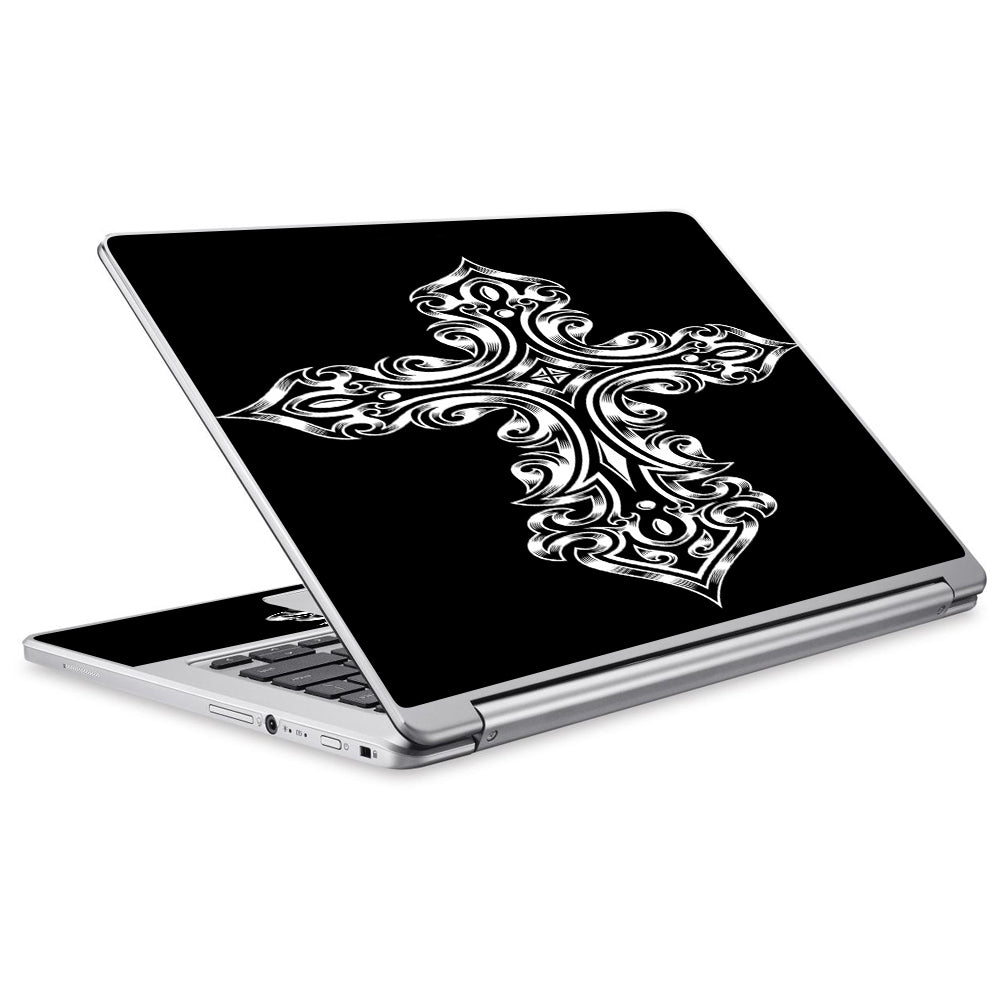  Tribal Celtic Cross Acer Chromebook R13 Skin