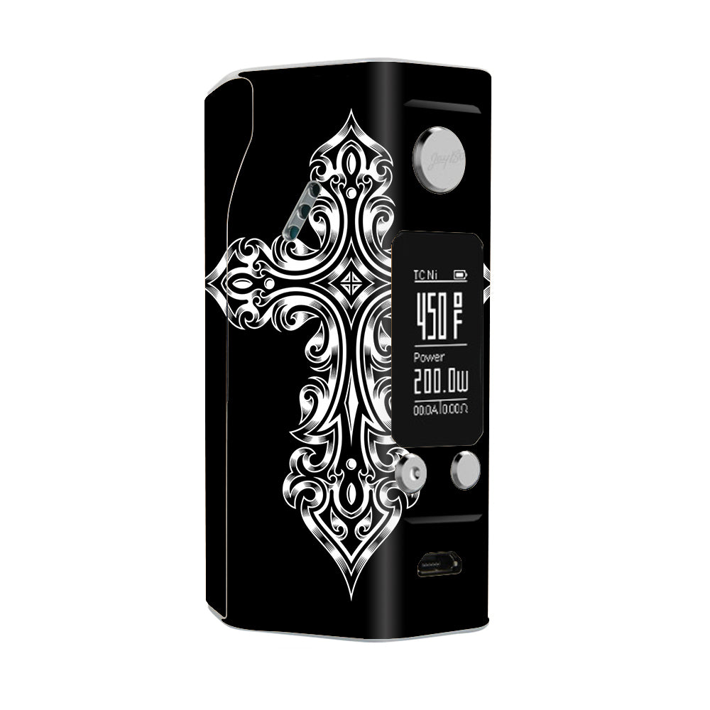  Tribal Celtic Cross Wismec Reuleaux RX200S Skin