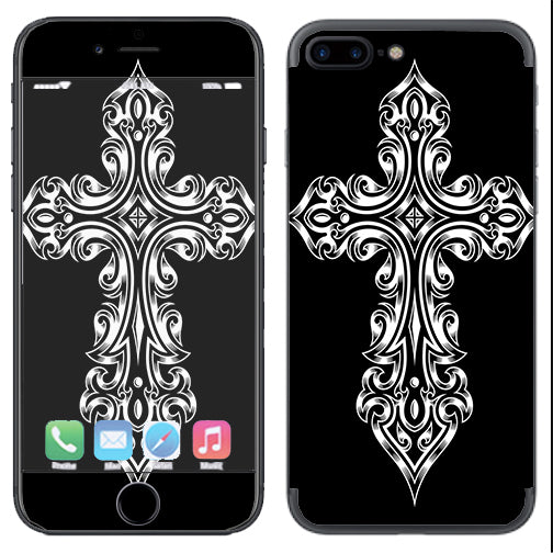  Tribal Celtic Cross Apple  iPhone 7+ Plus / iPhone 8+ Plus Skin