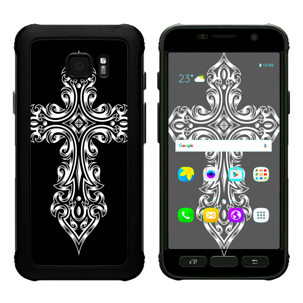  Tribal Celtic Cross Samsung Galaxy S7 Active Skin