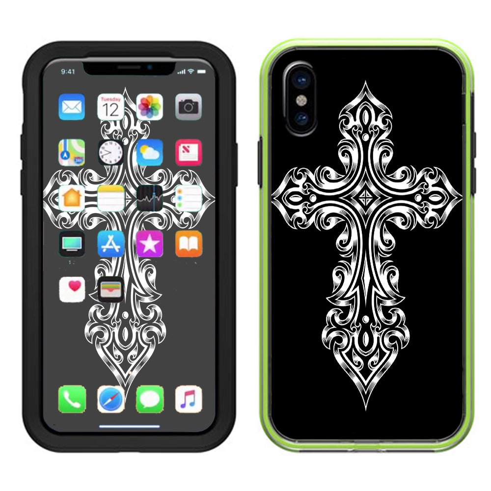  Tribal Celtic Cross Lifeproof Slam Case iPhone X Skin