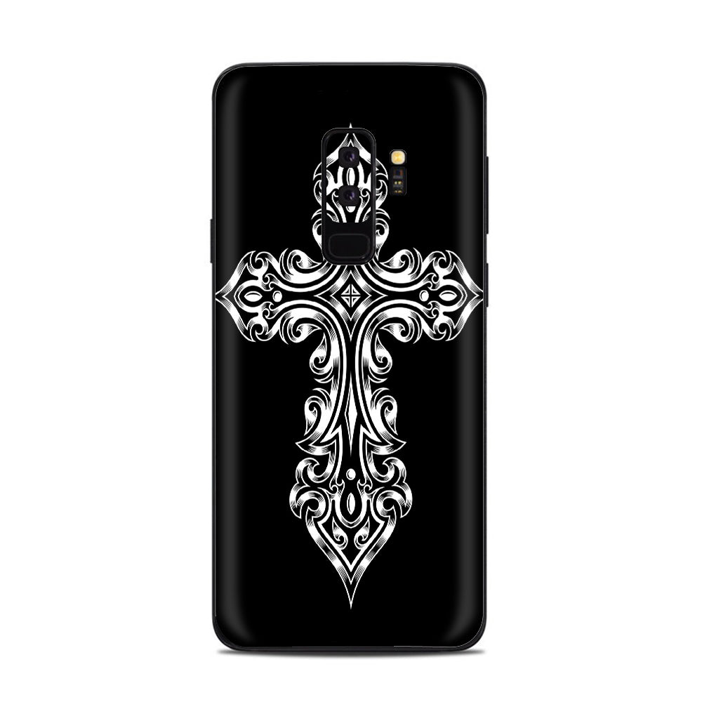  Tribal Celtic Cross Samsung Galaxy S9 Plus Skin