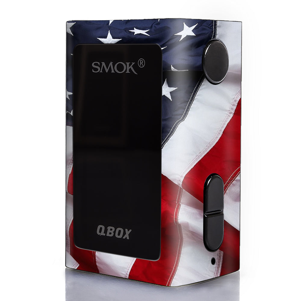  Us Flag, America Proud Smok Q-Box Skin