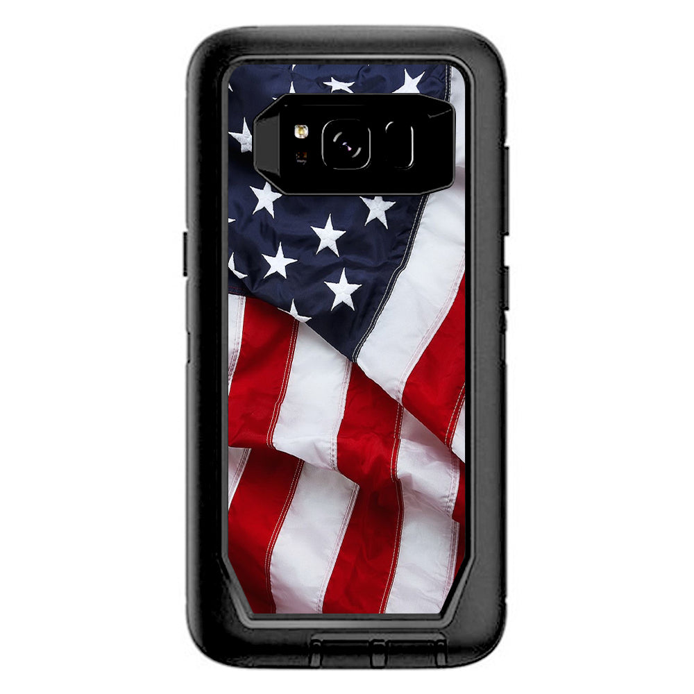  Us Flag, America Proud Otterbox Defender Samsung Galaxy S8 Skin