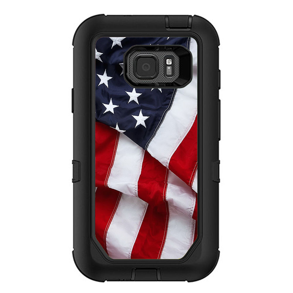  Us Flag, America Proud Otterbox Defender Samsung Galaxy S7 Active Skin