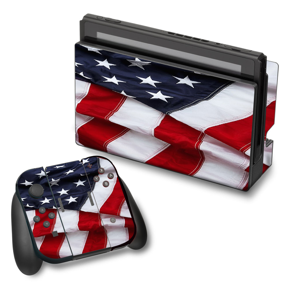  Us Flag, America Proud Nintendo Switch Skin