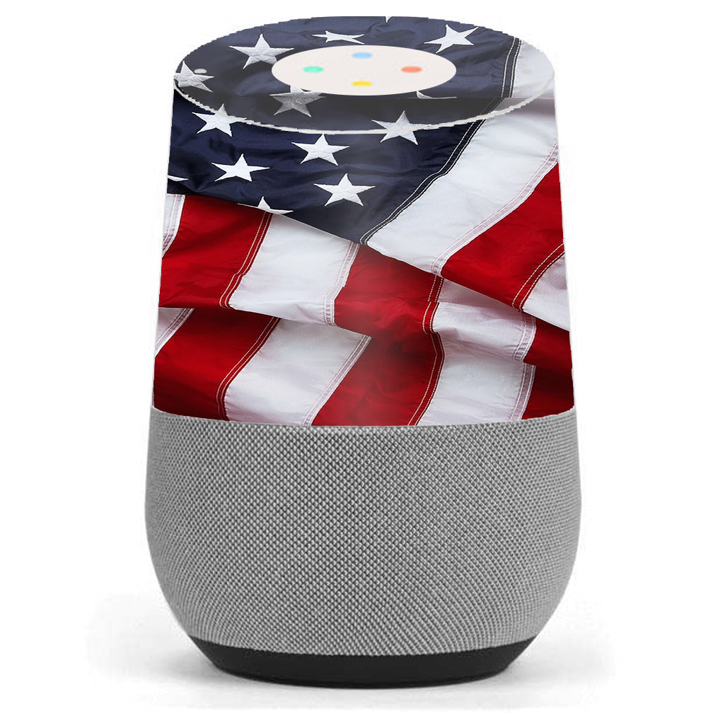  Us Flag, America Proud Google Home Skin