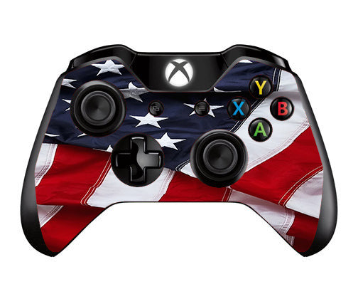  Us Flag, America Proud Microsoft Xbox One Controller Skin