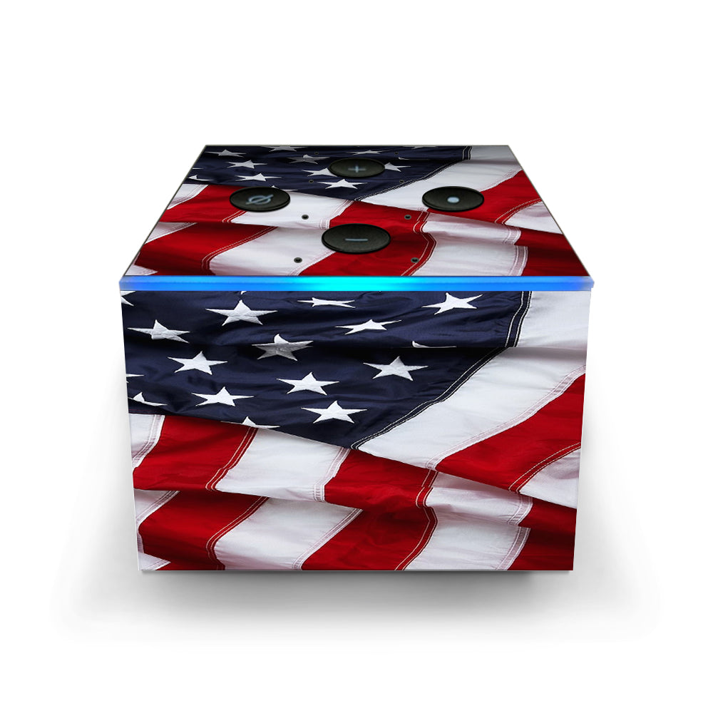 Us Flag, America Proud Amazon Fire TV Cube Skin