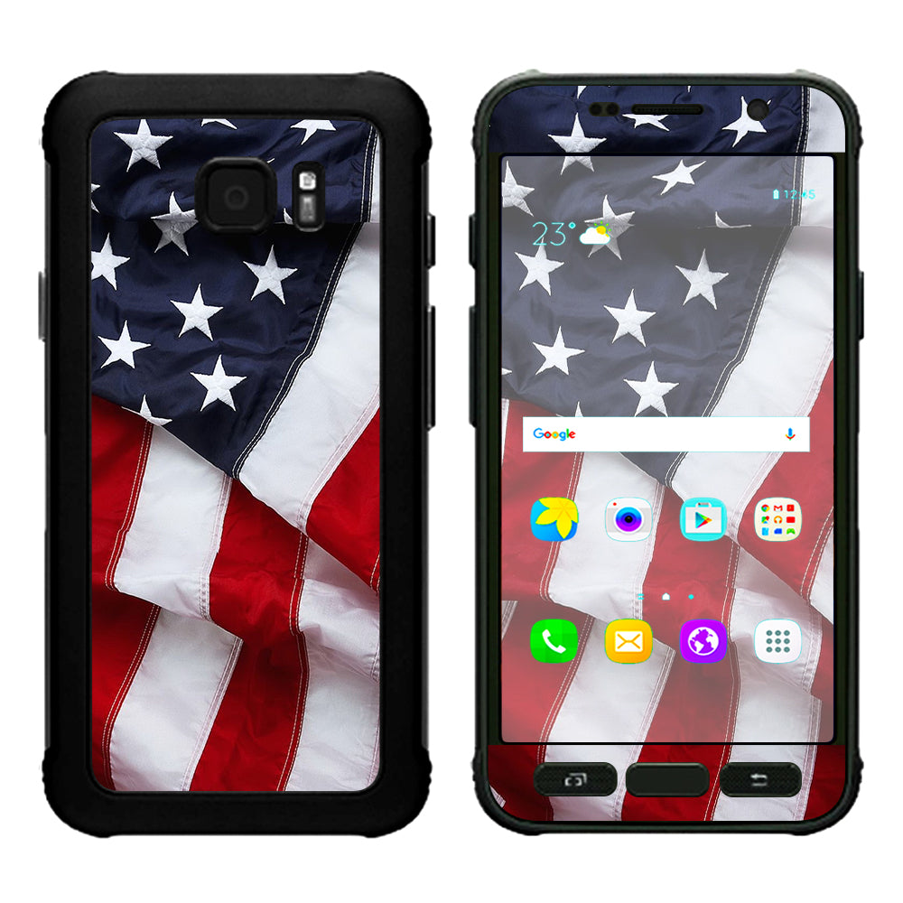  Us Flag, America Proud Samsung Galaxy S7 Active Skin