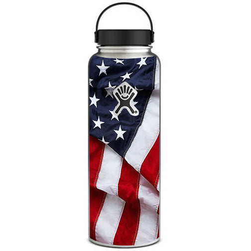  Us Flag, America Proud Hydroflask 40oz Wide Mouth Skin
