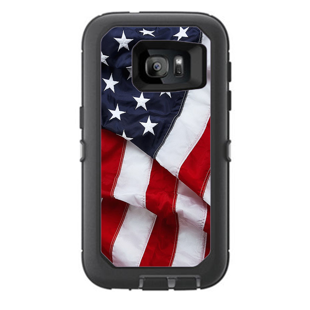  Us Flag, America Proud Otterbox Defender Samsung Galaxy S7 Skin