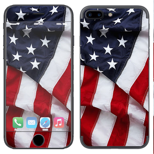  Us Flag, America Proud Apple  iPhone 7+ Plus / iPhone 8+ Plus Skin