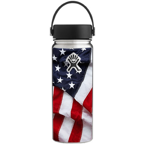  Us Flag, America Proud Hydroflask 18oz Wide Mouth Skin