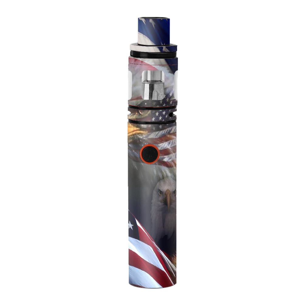  Usa Bald Eagle In Flag Smok Stick V8 Skin