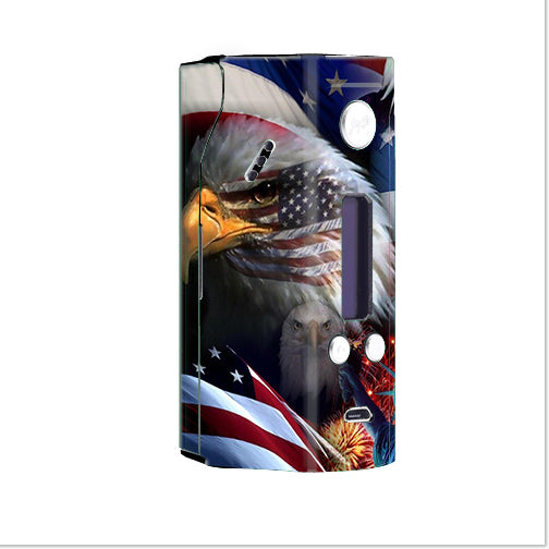  Usa Bald Eagle In Flag Wismec Reuleaux RX200 Skin