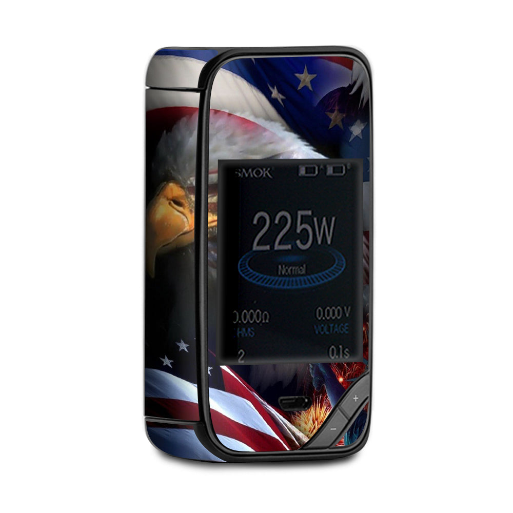  Usa Bald Eagle In Flag X-Priv Smok Skin