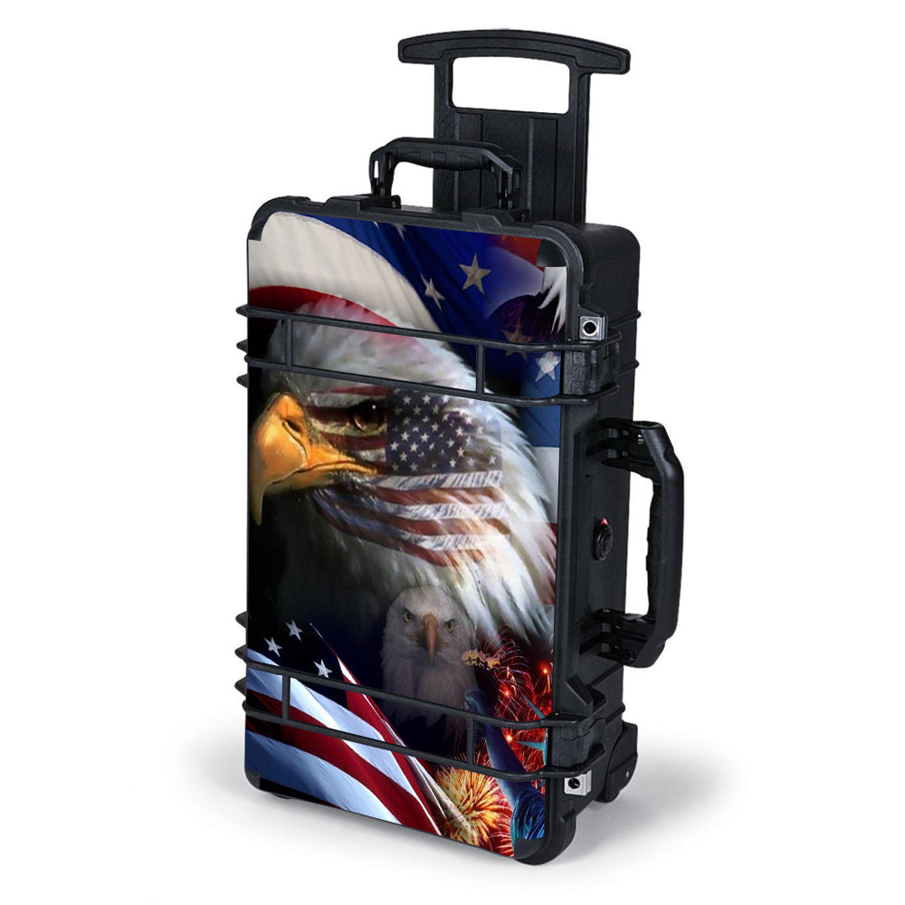  Usa Bald Eagle In Flag Pelican Case 1510 Skin