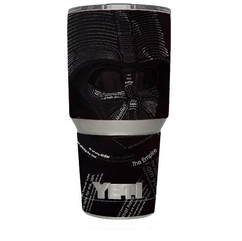  Lord, Darkness, Vader Yeti 30oz Rambler Tumbler Skin