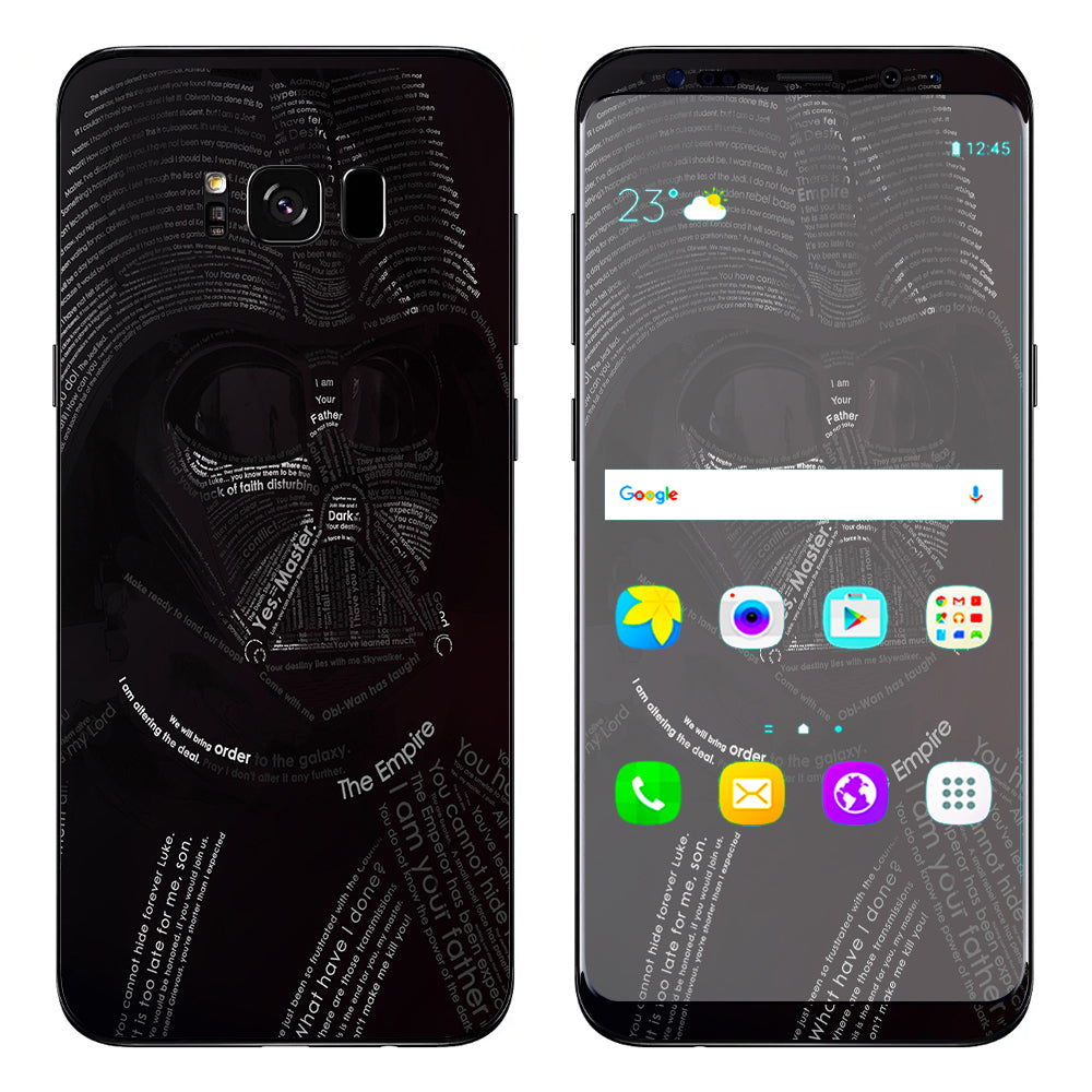  Lord, Darkness, Vader Samsung Galaxy S8 Skin