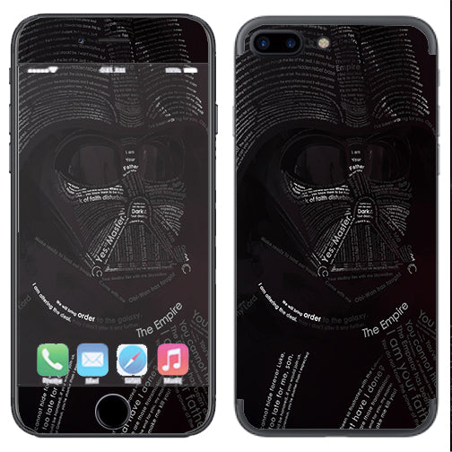 Lord, Darkness, Vader Apple  iPhone 7+ Plus / iPhone 8+ Plus Skin