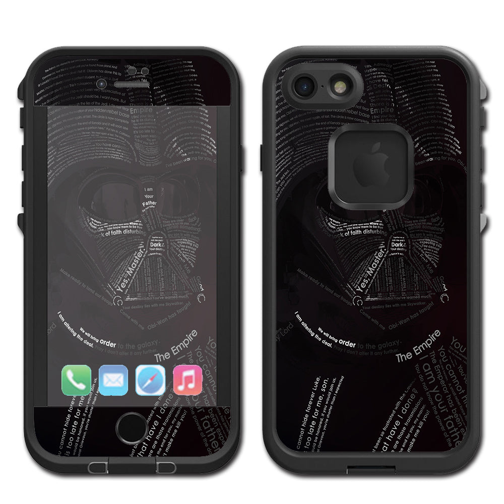  Lord, Darkness, Vader Lifeproof Fre iPhone 7 or iPhone 8 Skin