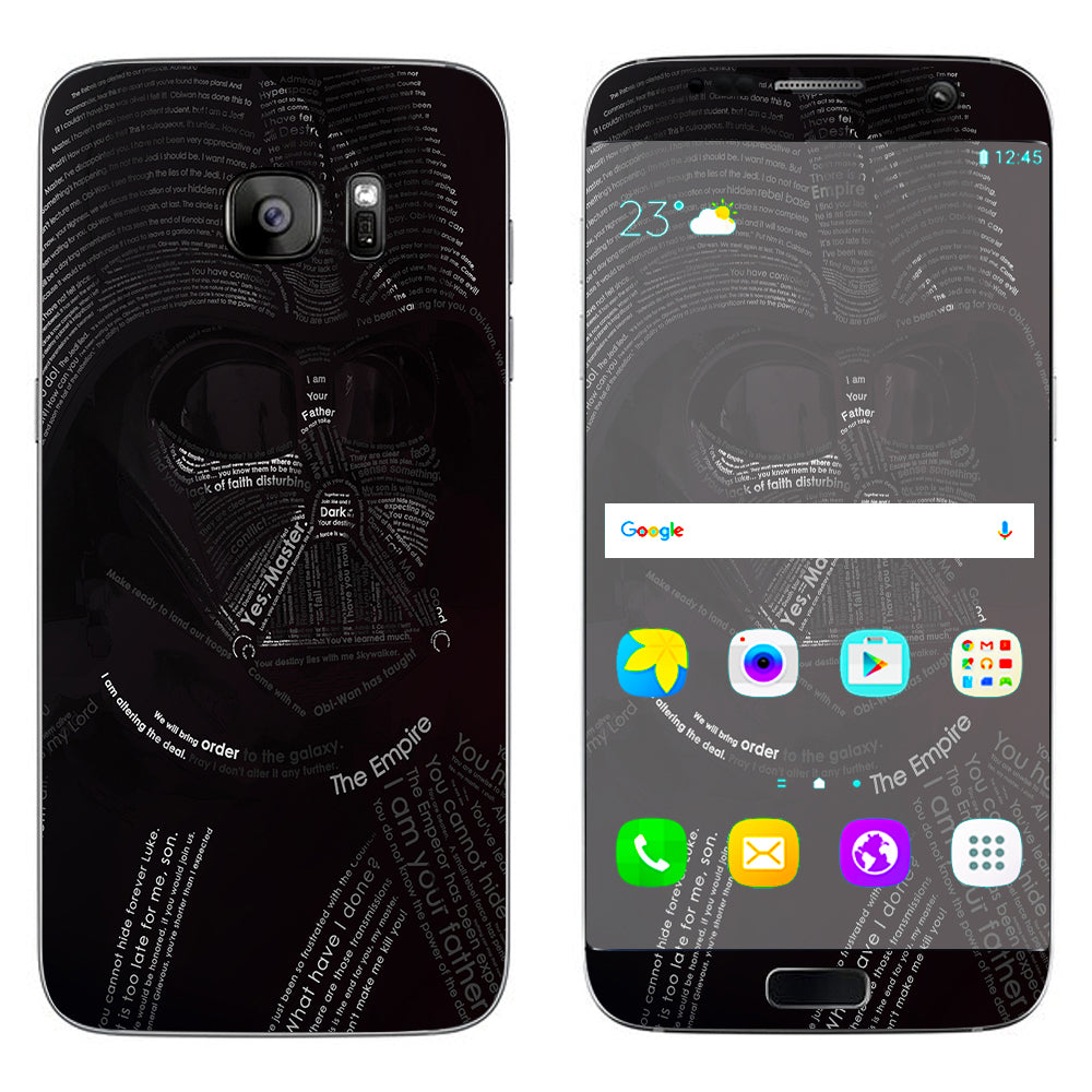  Lord, Darkness, Vader Samsung Galaxy S7 Edge Skin