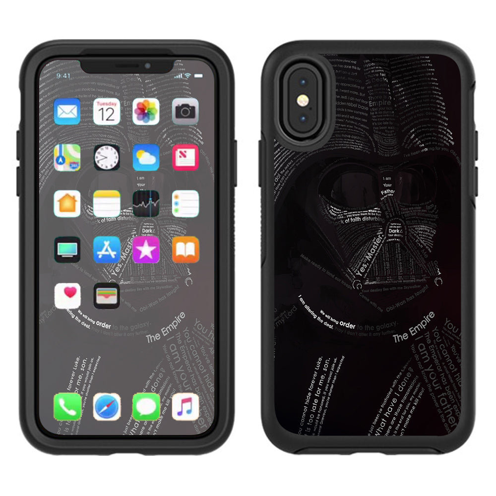  Lord, Darkness, Vader Otterbox Defender Apple iPhone X Skin