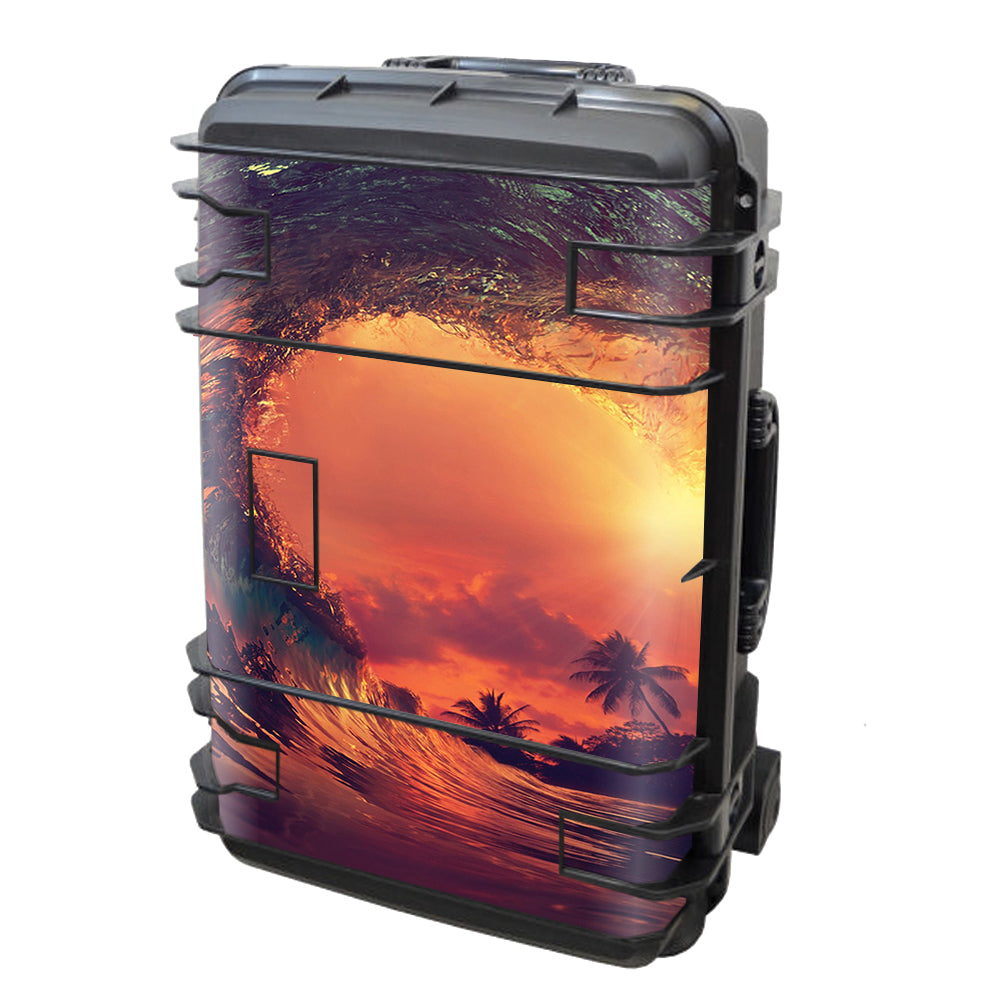  Sunset Through A Tube, Barrel Ride Seahorse Case Se-920 Skin
