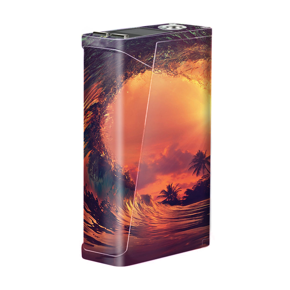  Sunset Through A Tube, Barrel Ride Smok H-Priv Skin