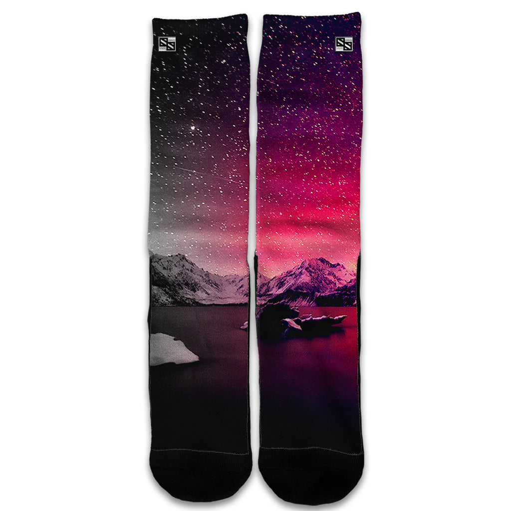  Winter Starry Night Universal Socks