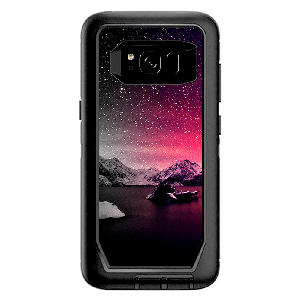  Winter Starry Night Otterbox Defender Samsung Galaxy S8 Skin