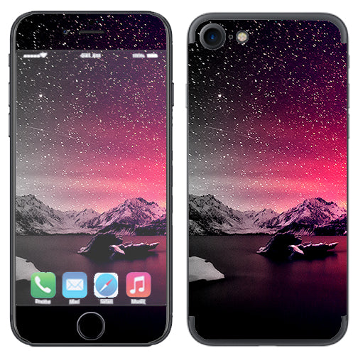  Winter Starry Night Apple iPhone 7 or iPhone 8 Skin
