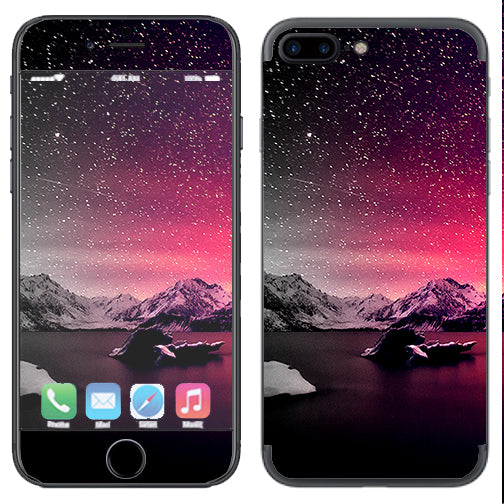 Winter Starry Night Apple  iPhone 7+ Plus / iPhone 8+ Plus Skin