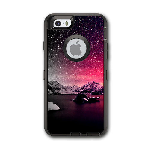  Winter Starry Night Otterbox Defender iPhone 6 Skin