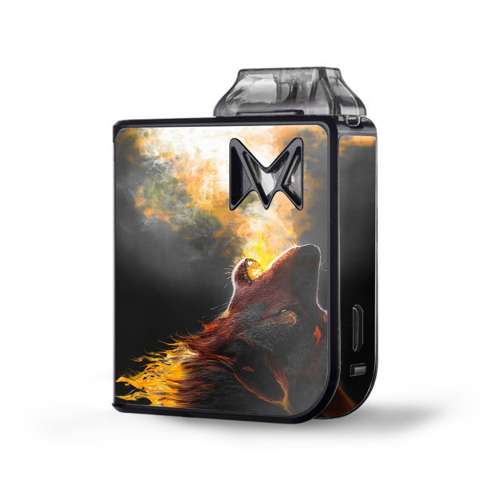  Wolf Howling At Moon Mipod Mi Pod Skin