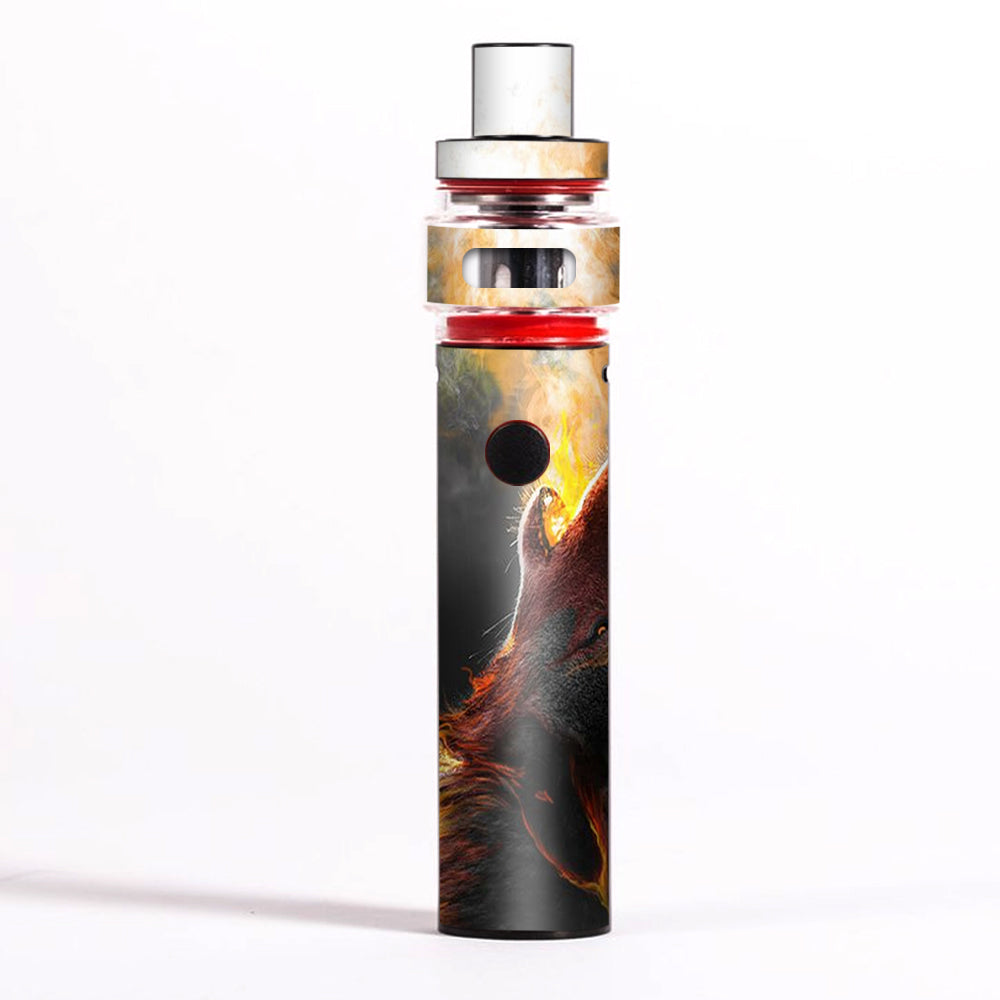  Wolf Howling At Moon Smok Pen 22 Light Edition Skin